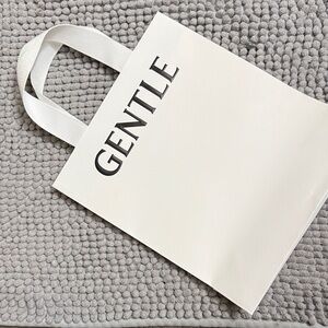 Gentle Monster White Shopping  Bag